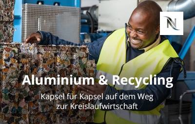 Nespresso Rubrik Aluminium Recycling Mobile