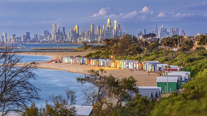 Die Skyline von Melbourne Copyright: Visit Victoria